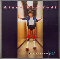 * LP *  LINDA RONSTADT - LIVING IN THE USA (Holland 1978 EX) - Country Et Folk