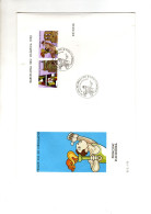 Andorre Espagnol FDC 1987 Barcelone Cité Olympique 1992 - Lettres & Documents
