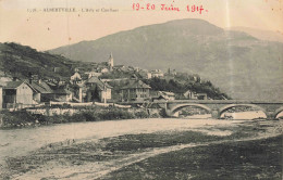 FRANCE - Albertville - L'Arly Et Conflans  - Carte Postale Ancienne - Albertville