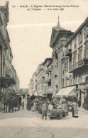 FRANCE - Nice - L'Eglise Saint François De Paule Et L'opéra - Animé - Carte Postale Ancienne - Transport (rail) - Station