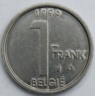 Pièce De Monnaie 1 Franc 1996   Version Belgie - 1 Frank