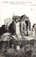 FRANCE - Somme - Erches - Ce Qui Reste De L'église - Carte Postale Ancienne - Montdidier