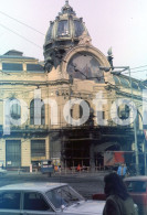 4 SLIDES SET 70s STREET SCENE BUS PRAGUE PRAHA CZECHIA CZECH REPUBLIC 35mm DIAPOSITIVE SLIDE NO PHOTO FOTO Nb2725 - Diapositives