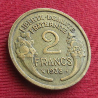 France 2 Francs 1938 KM# 886 Lt 1546 *V2T França Francia - Altri & Non Classificati