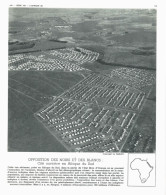 Photo  -  Reproduction - Afrique Du Sud - Cité Ouvrière  - état D'Orange - Afrique