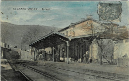 "/"30 - Gard - La Grand Combe - La Gare (Colorisée) - La Grand-Combe