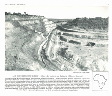 Photo  -  Reproduction - Congo Mines De Cuivre Au Katanga - Afrique