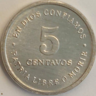 Nicaragua - 5 Centavos 1987 (8 Coins), KM# 55 (#2693) - Nicaragua