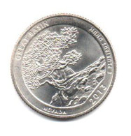 2013 - Stati Uniti 25 Cents - Quarter Great Basin   D     ------ - 2010-...: National Parks