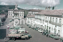 70s VW VOLKSWAGEN KAFER BEETLE KOMBI PRAÇA OURO PRETO BRAZIL BRASIL 35mm DIAPOSITIVE SLIDE NO PHOTO FOTO NB2729 - Diapositives