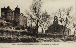 "/"48 - Lozère - Le Bleymard - Saint Jean Du Bleymard - L' Eglise Et Le Presbytère - Le Bleymard