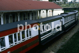 70s  TRAIN CARRIAGE GOLD REEF CITY JOHANNESBURG SOUTH AFRICA AFRIQUE 35mm DIAPOSITIVE SLIDE NO PHOTO FOTO NB2733 - Diapositives