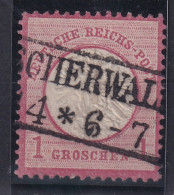 DEUTSCHES REICH 1872 - Canceled - Mi 19 - Grosses Brustschild - Used Stamps