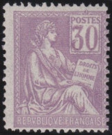 France  .  Y&T   .   115  (2 Scans)      .   **    .    Neuf Avec Gomme D'origine Et SANS Charnière - 1900-02 Mouchon