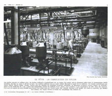 Photo  -  Reproduction -  La Fabrication Du Nylon - Textile - Europa