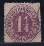 SCHLESWIG 1865 - Canceled - Mi 14 - Schleswig-Holstein