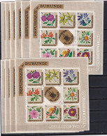 Burundi Hb 17 - 10 Hojas - Blocks & Kleinbögen