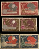 PA1/3**cu - Surcharge Argent Sur Un Côté / Zilver Overprint Op Een Deel - Union Africaine & Malgache Postes & Télécom - Ungebraucht