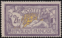 France  .  Y&T   .   122  (2 Scans)      .   **    .    Neuf Avec Gomme Et SANS Charnière - 1900-27 Merson