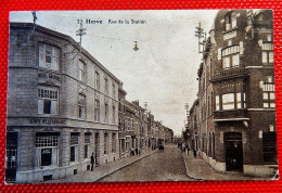 HERVE  -  Rue De La Station - Herve