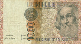 ITALY P109b 1000 LIRE 1982 #GD/C    GOOD TAPE      NO P.h. - 1000 Liras