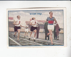 Greiling Sportbilder Leichtathletik 800 M Budapest Gegen Paris Franzose Wiriath Siegt    # 1  Von 1928 - Otras Marcas