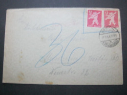 1946 , Berlin Karlshorst Mit Nachgebühr , Taxe - Lettres & Documents