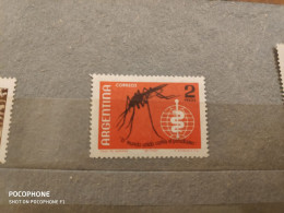 1962  Argentina Malaria   (F39) - Unused Stamps