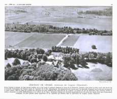 Photo  -  Reproduction -  Château De Cresse Environs De Cognac - Europa