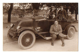 CPA 3442 - 77 - Carte Photo - Automobile - Photo MAX à MEAUX - Voitures De Tourisme