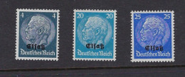 Hindenburg 9, 16 Et 17 - Unused Stamps