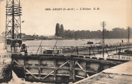 Ablon Sur Seine * Thème Péniches Batellerie * La Péniche " MF86 " à L'écluse * Barge Chaland - Ablon Sur Seine