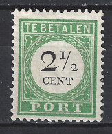 Curacao Port 11 Type 2 MLH ; Port Postage Due Timbre-taxe Postmarke Sellos De Correos 1892 - Curaçao, Nederlandse Antillen, Aruba