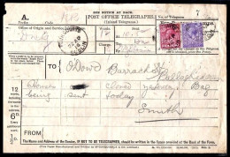 1916 Easter Rising, Telegram Form From The Four Courts 2 Days Before The Rising.  Read On .... - Prephilately