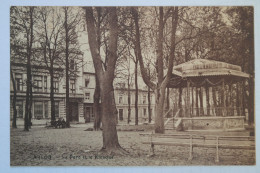 Cpa Arlon Le Parc Et Le Kiosque - Sépia Brun 1936 - NOU29 - Arlon