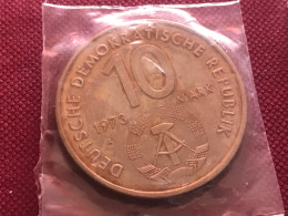 Münze Münzen Umlaufmünze Gedenkmünze Deutschland DDR 10 Mark 1973 Weltfestspiele - 10 Marchi