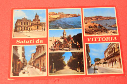 Ragusa Vittoria Vedutine Con Carretto 1974 - Ragusa