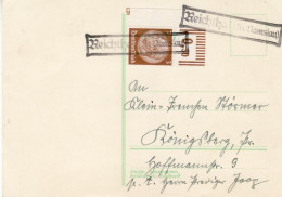 GERMAN OCCUPATION 1939 POSTCARD  SENT FROM RYCHTAL /REICHTHAL / TO KOENIGSBERG - Sonstige & Ohne Zuordnung