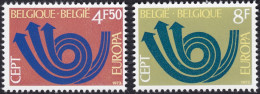 BELGIQUE, 1973, EUROPA ( COB 1669-1670**) - 1973
