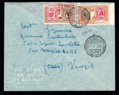 Somalia AFIS, POSTA VIAGGIATA 1954, MOGADISCIO PER VENEZIA - Somalia (AFIS)