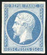 * 10 - 25c. Bleu. Fraîcheur Postale. SUP. - 1852 Louis-Napoléon