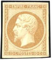 * 13B - 10c. Brun-clair. TB. - 1853-1860 Napoléon III