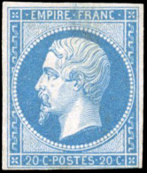 * 14A - 20c. Bleu. TB. - 1853-1860 Napoléon III