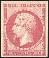 * 17B - 80c. Rose. SUP. - 1853-1860 Napoléon III