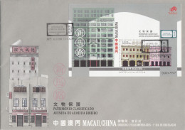 Macau, China, FDCB,(02) Património Classificado, 2000 - FDC