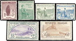 ** 148 / 153 - Série Orphelins. 6 Valeurs. N°148 & 153 *. TB. - Andere & Zonder Classificatie