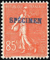 ** 159 - + 139 + 191/193 + 198 + 200/201 + 204 + Préo N°45. Série Semeuse Non émise. 10 Valeurs. Surch. SPECIMEN. N°159  - Sonstige & Ohne Zuordnung