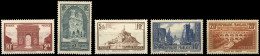 ** 258 / 262 - Série Des Monuments. 4 Valeurs. N°262 *. SUP. - Andere & Zonder Classificatie