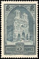 * 259b - 3F. Cathédrale De Reims Ardoise. Type III. SUP. - Sonstige & Ohne Zuordnung