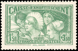 ** 269 - 1F.50 + 3F.50 Caisse D'amortissement Vert. SUP. - Autres & Non Classés